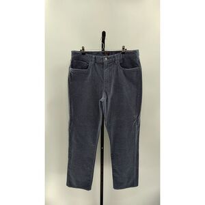 Quince Men Organic Stretch Corduroy 5-Pocket Pants Storm Blue Jeans 36